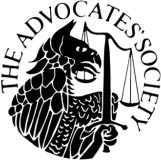 The advocate society logo